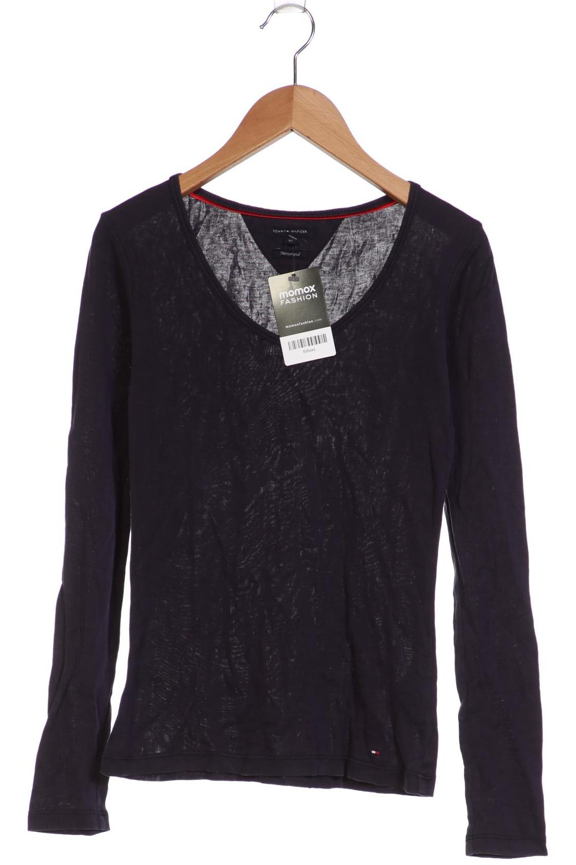 

Tommy Hilfiger Damen Langarmshirt, marineblau, Gr. 34