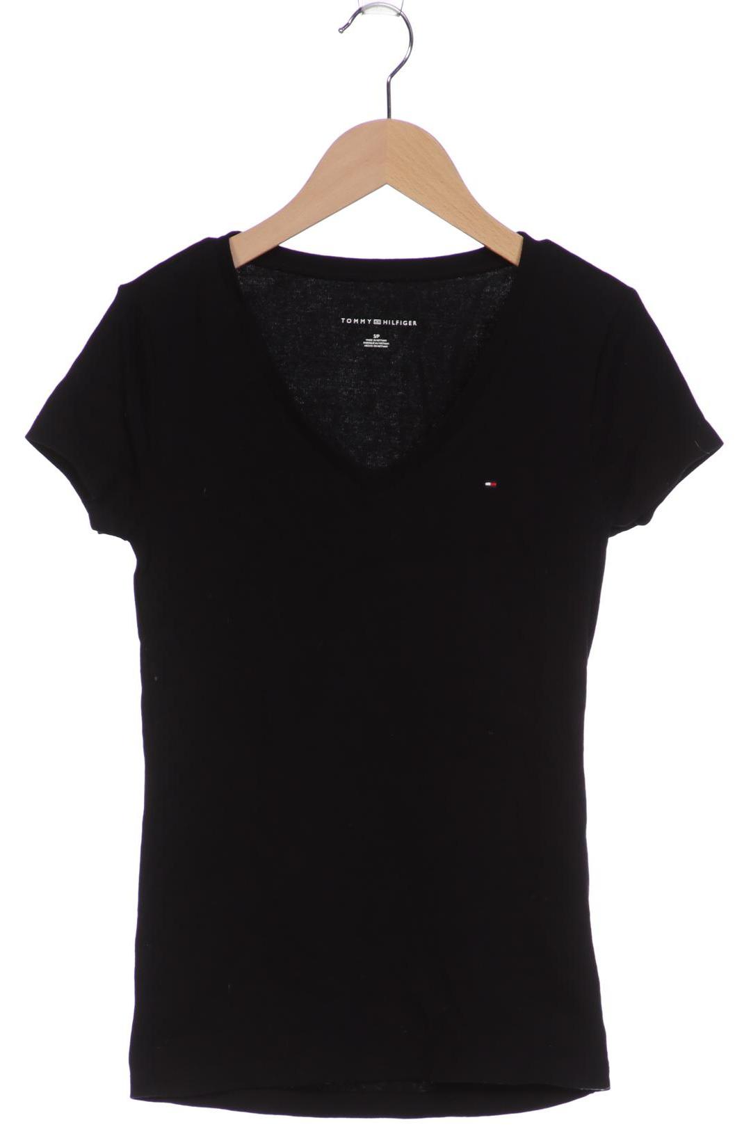 

Tommy Hilfiger Damen T-Shirt, schwarz, Gr. 36