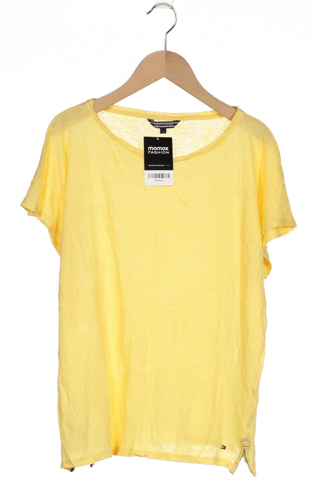 

Tommy Hilfiger Damen T-Shirt, gelb, Gr. 38