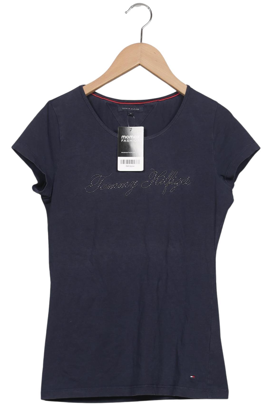 

Tommy Hilfiger Damen T-Shirt, blau, Gr. 38