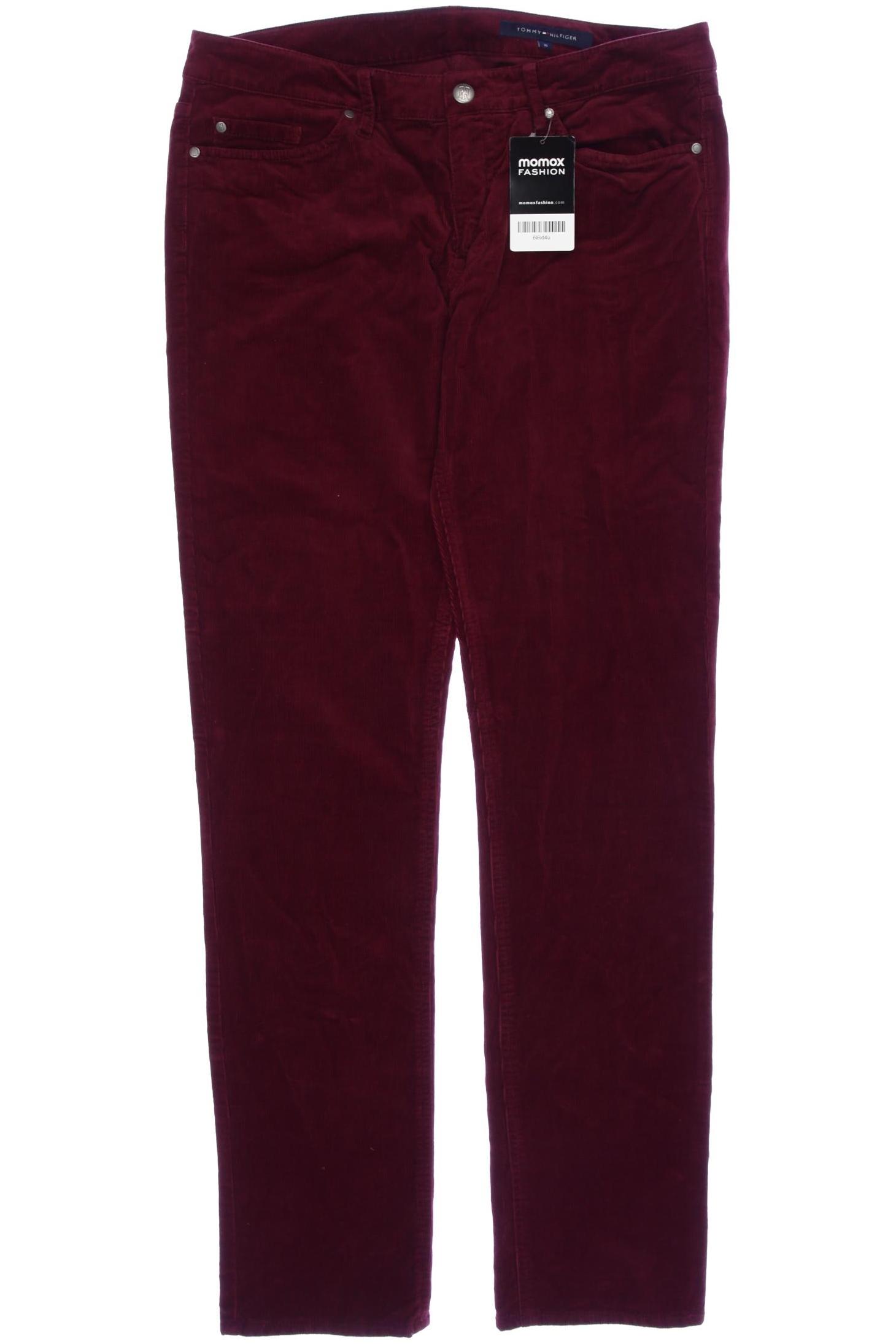 

Tommy Hilfiger Damen Stoffhose, bordeaux, Gr. 10