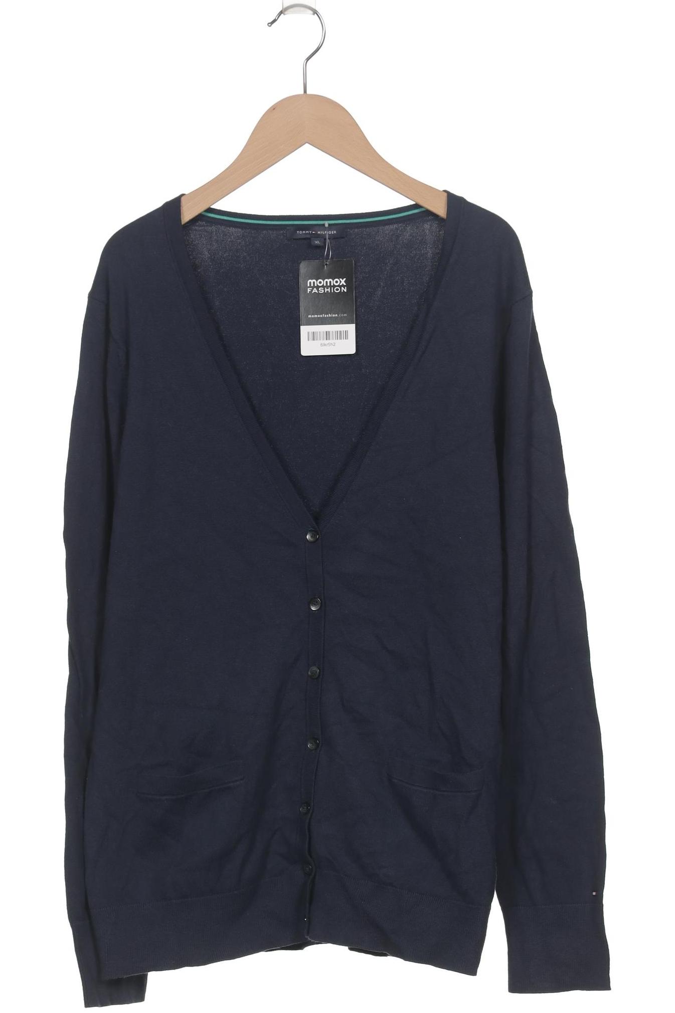 

Tommy Hilfiger Damen Strickjacke, marineblau, Gr. 44
