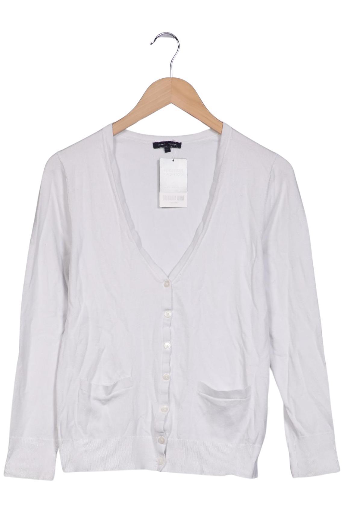 

Tommy Hilfiger Damen Strickjacke, weiß, Gr. 38