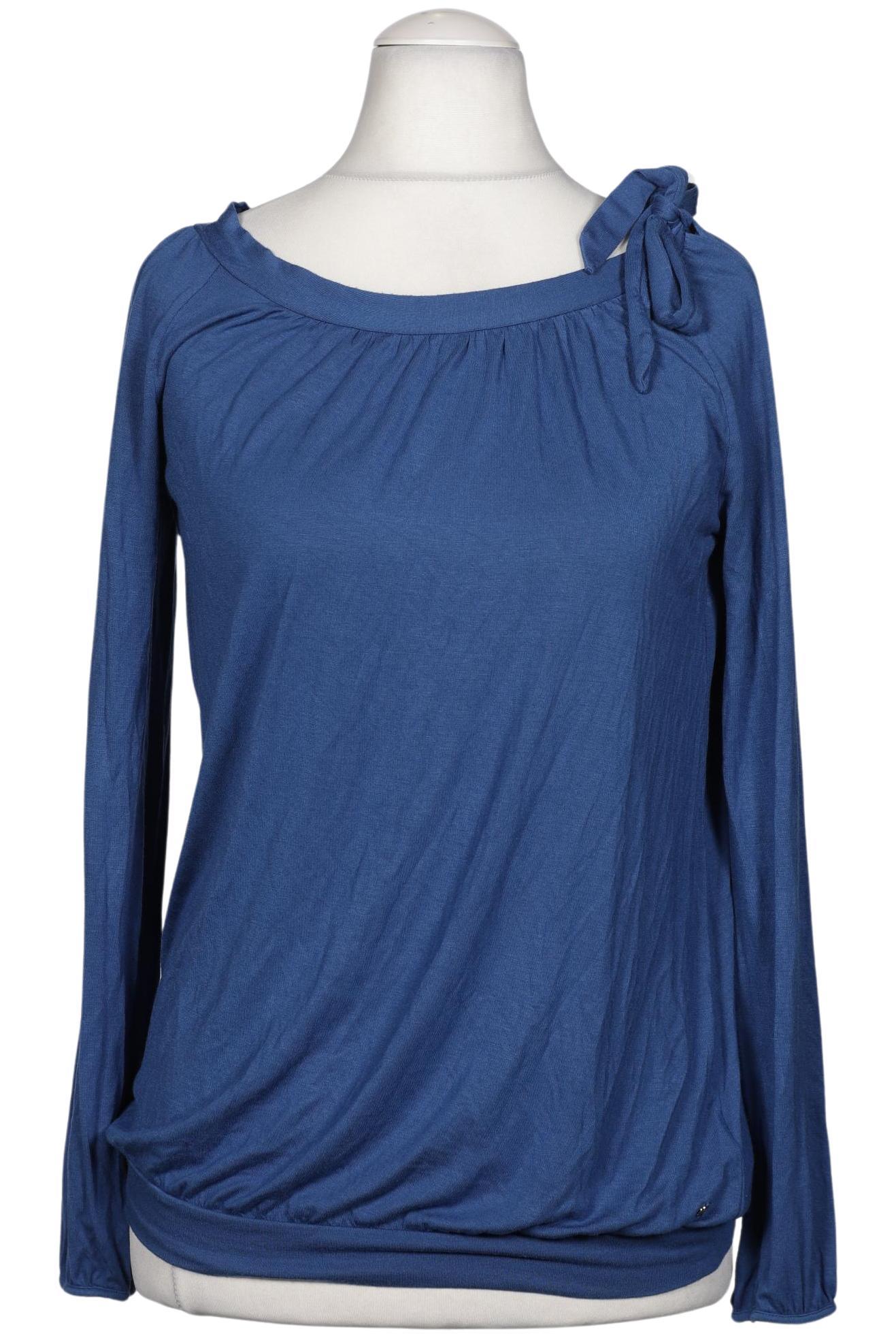 

Tommy Hilfiger Damen Langarmshirt, blau, Gr. 36