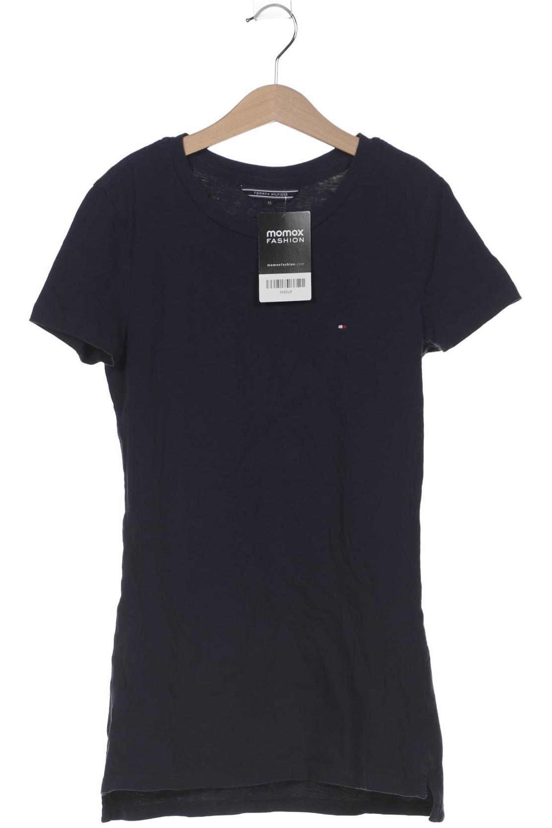 

Tommy Hilfiger Damen T-Shirt, marineblau, Gr. 34