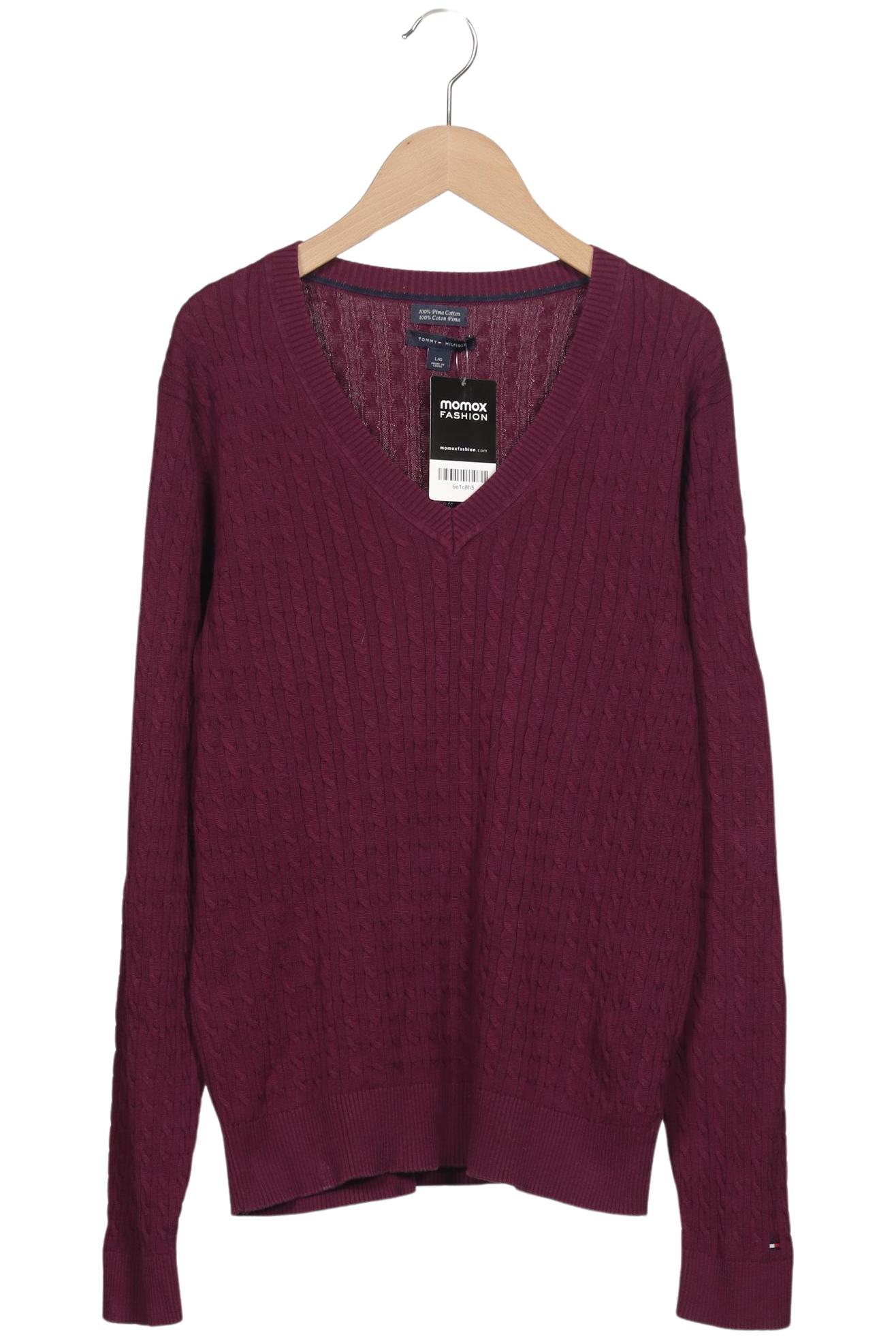 

Tommy Hilfiger Damen Pullover, bordeaux, Gr. 42