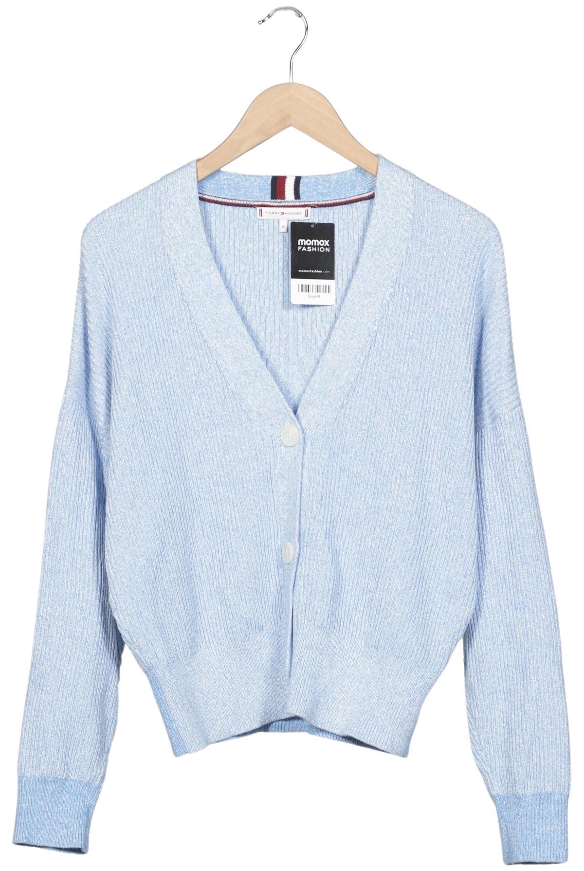 

Tommy Hilfiger Damen Strickjacke, hellblau, Gr. 38
