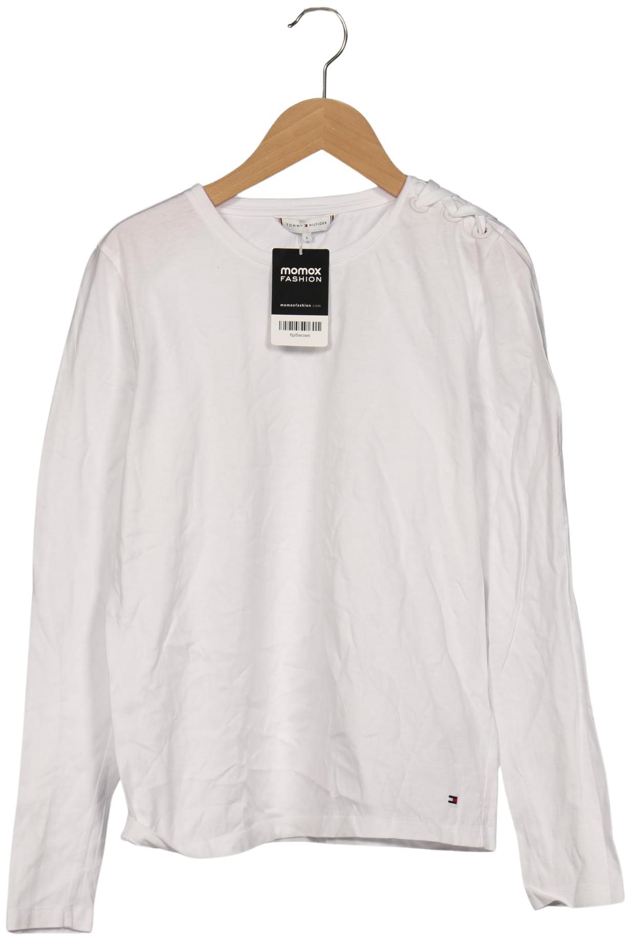 

Tommy Hilfiger Damen Langarmshirt, weiß, Gr. 36