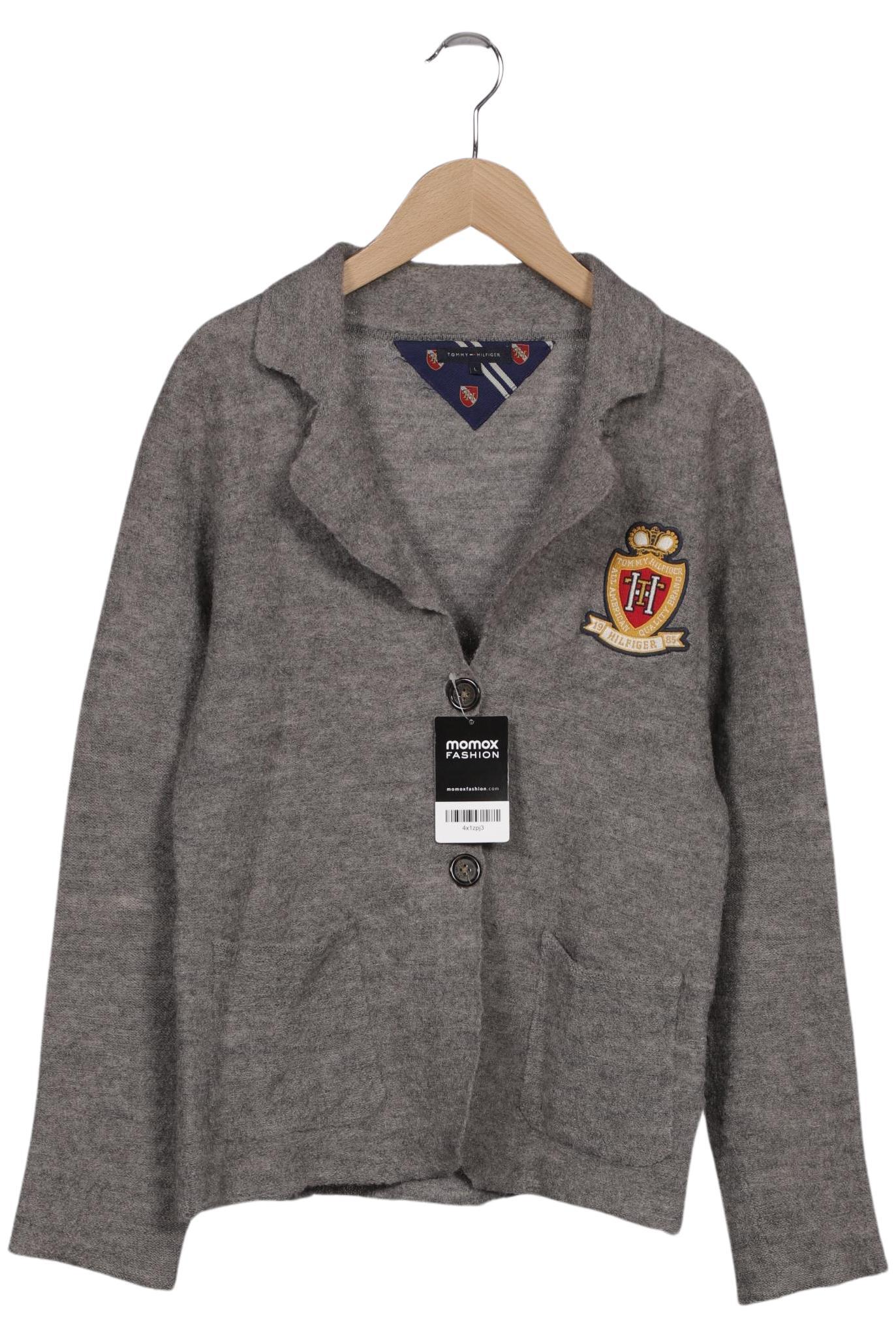 

Tommy Hilfiger Damen Strickjacke, grau, Gr. 42