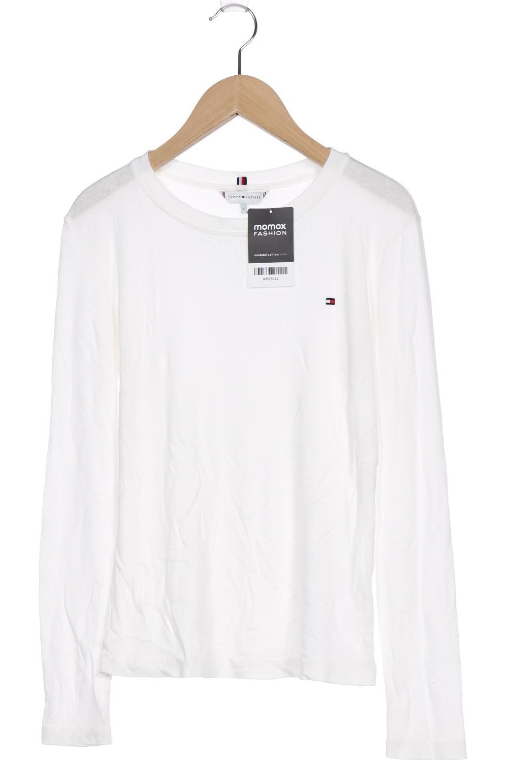 

Tommy Hilfiger Damen Langarmshirt, weiß, Gr. 36