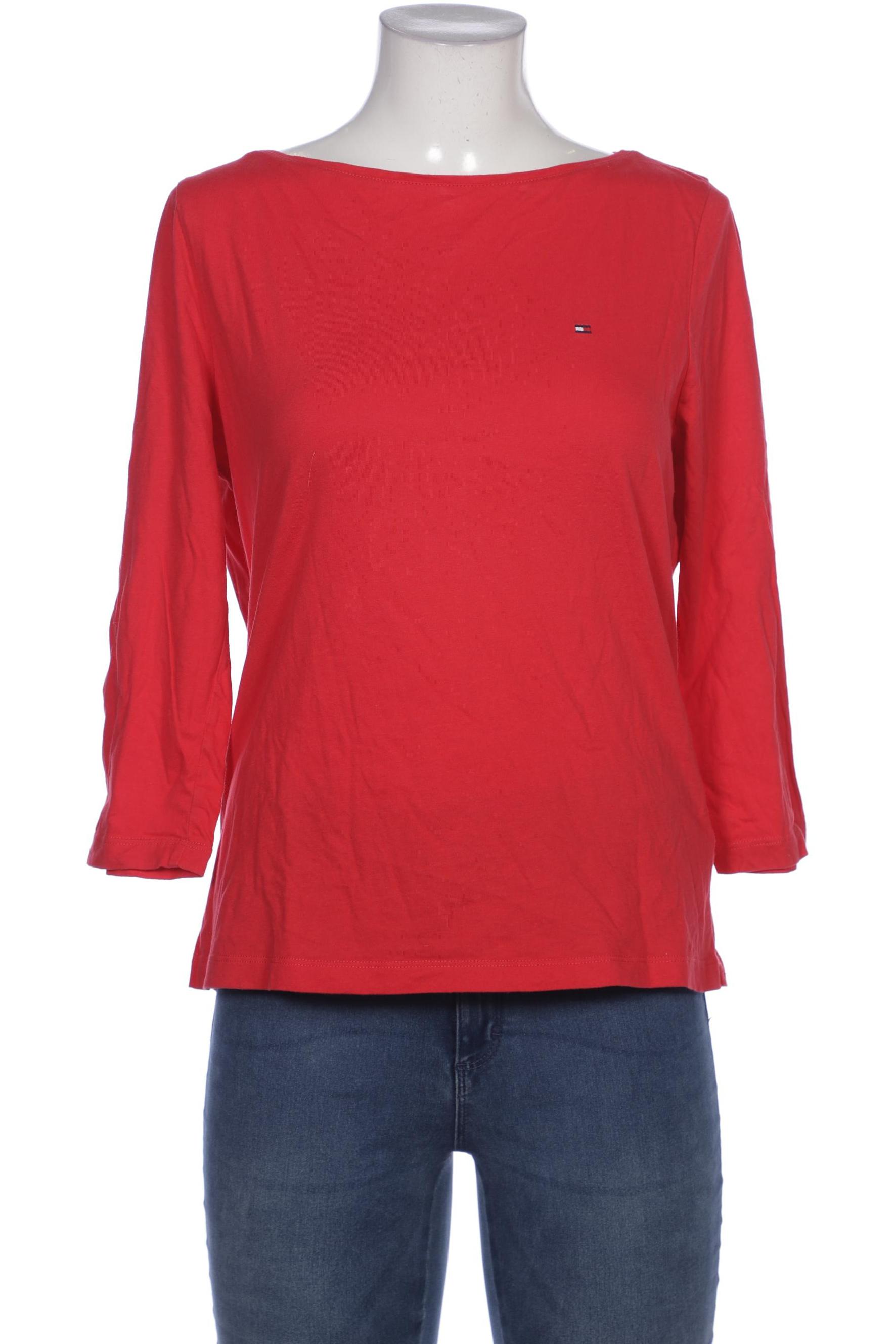

Tommy Hilfiger Damen Langarmshirt, rot, Gr. 42