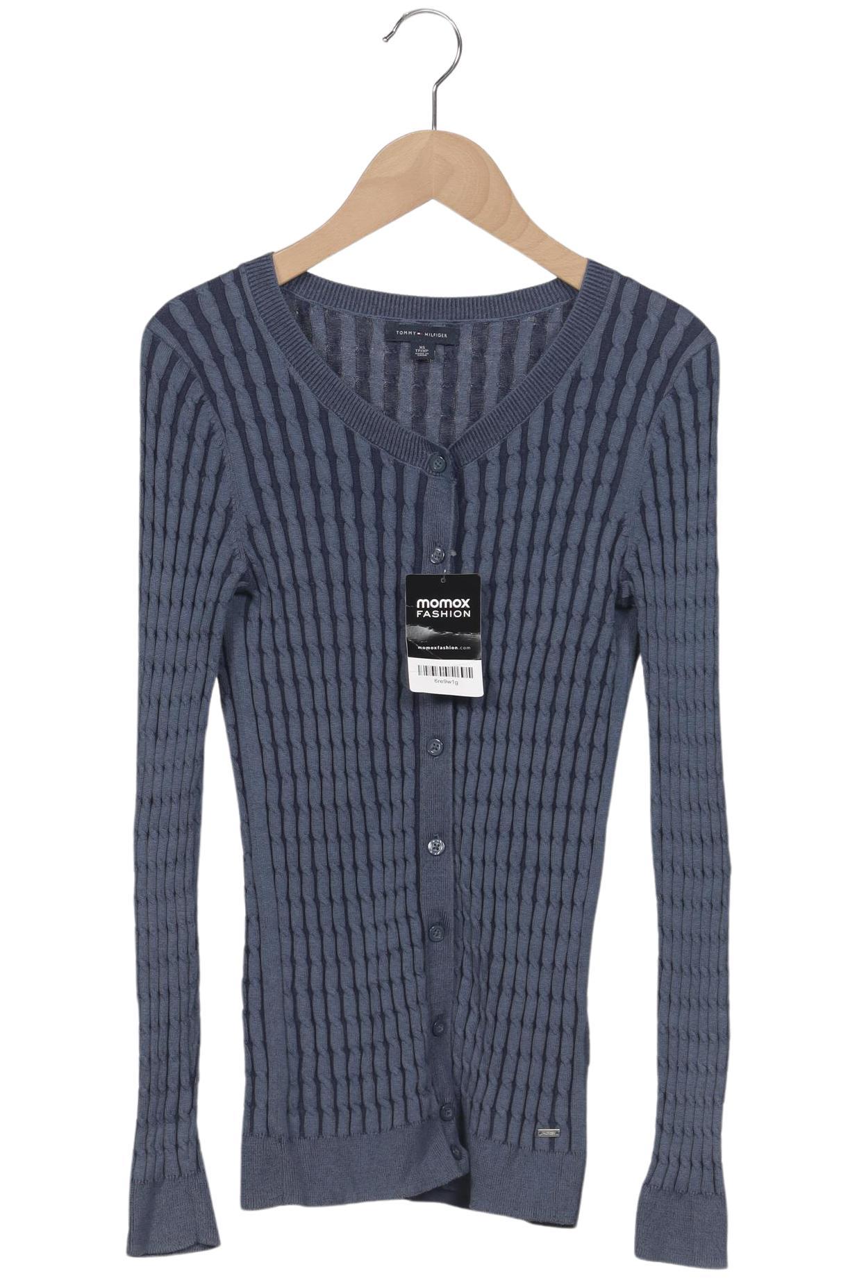 

Tommy Hilfiger Damen Strickjacke, blau, Gr. 34