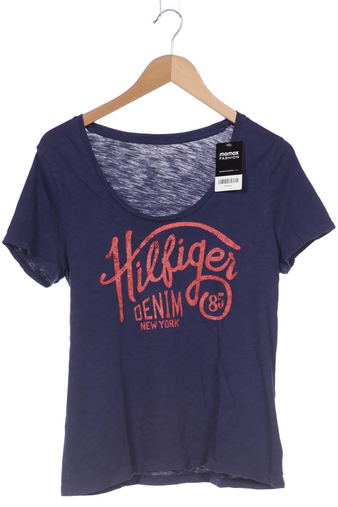 

Tommy Hilfiger Damen T-Shirt, marineblau, Gr. 38