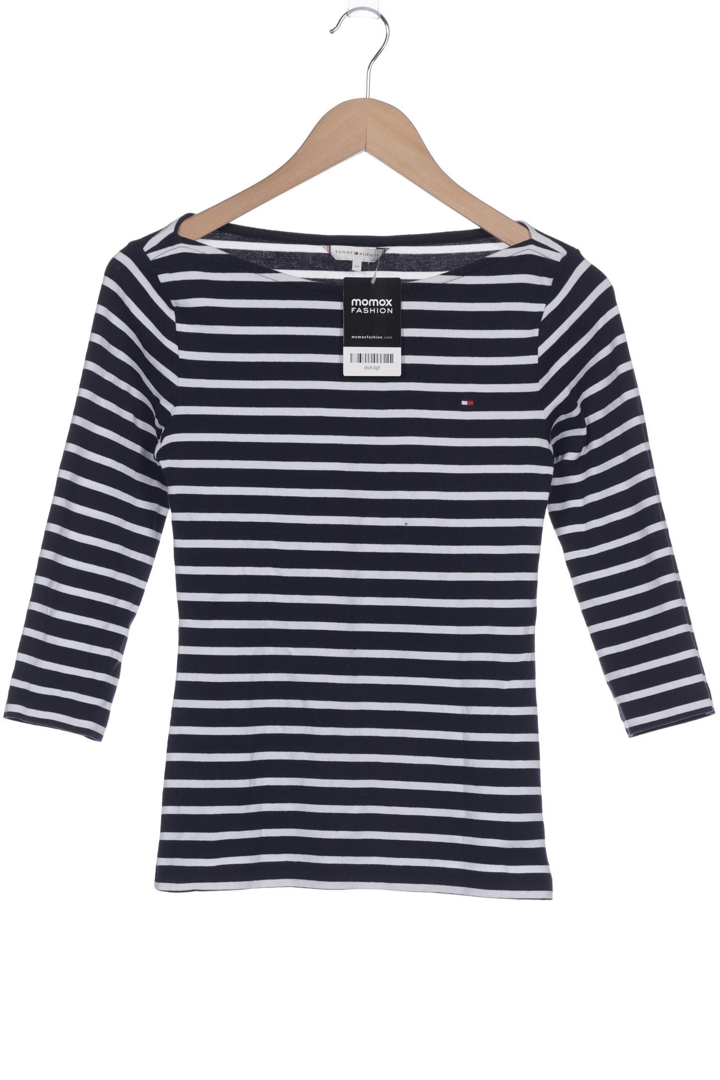 

Tommy Hilfiger Damen Langarmshirt, marineblau, Gr. 34