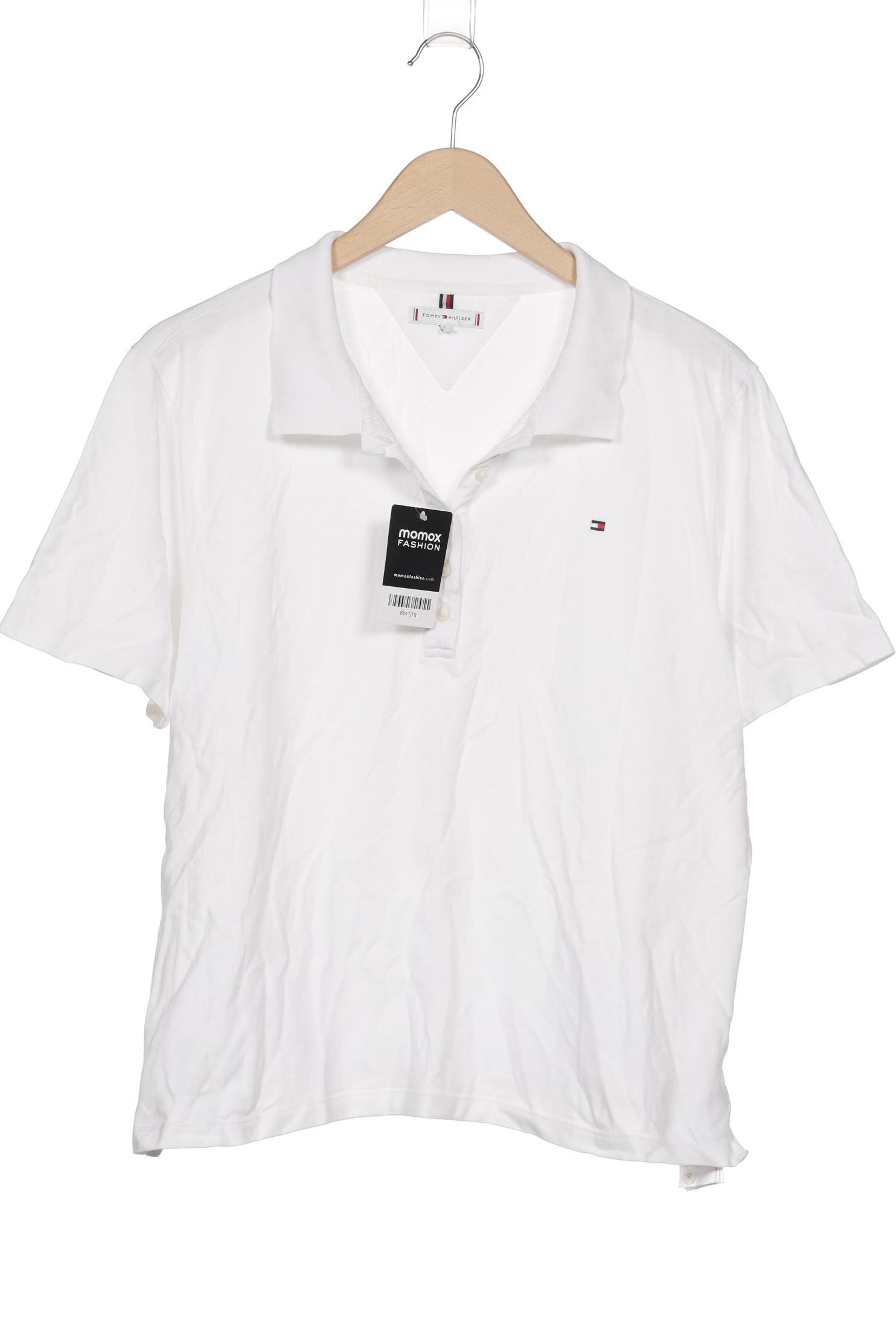 

Tommy Hilfiger Damen Poloshirt, weiß, Gr. 46