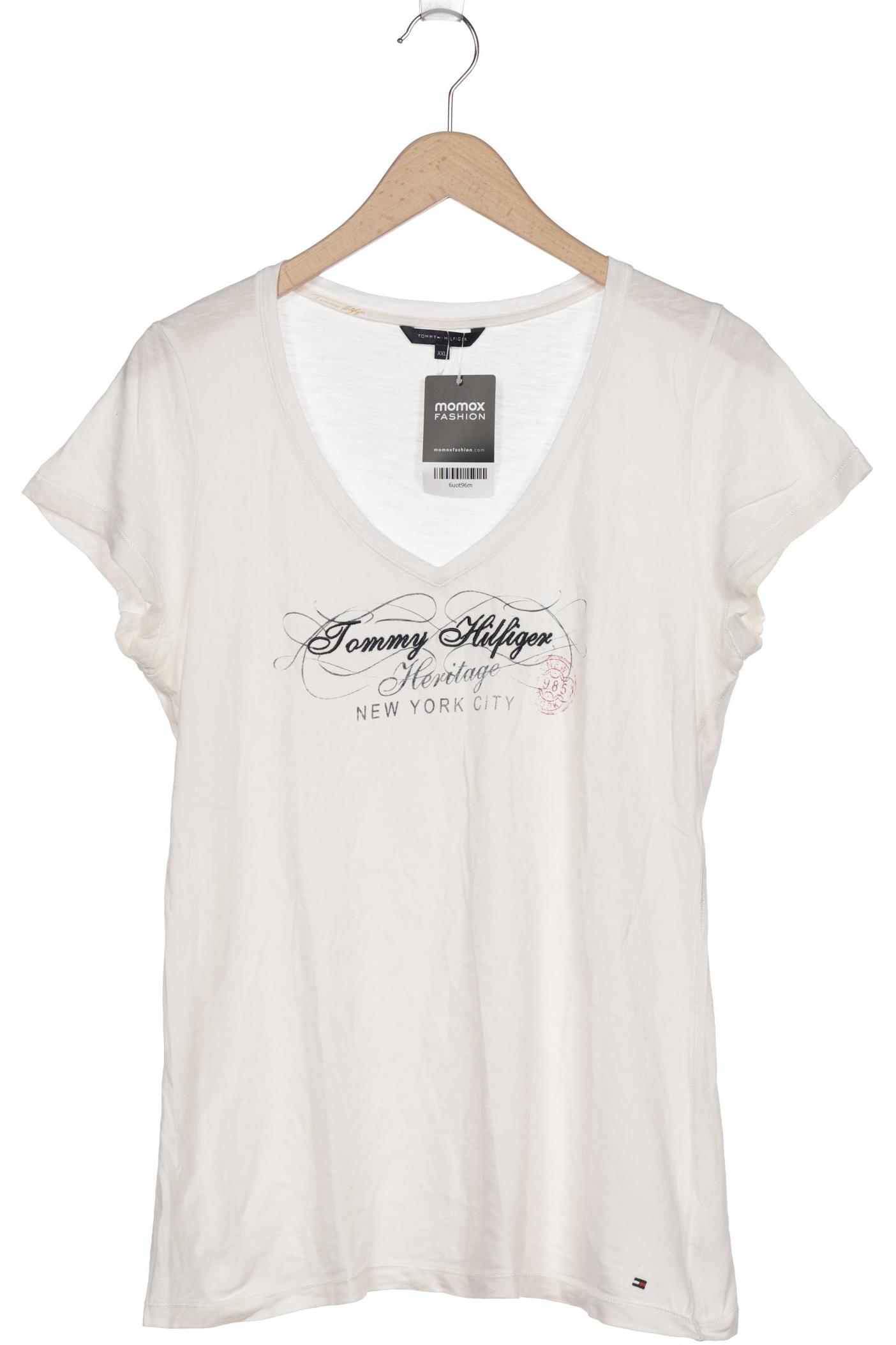 

Tommy Hilfiger Damen T-Shirt, weiß, Gr. 46