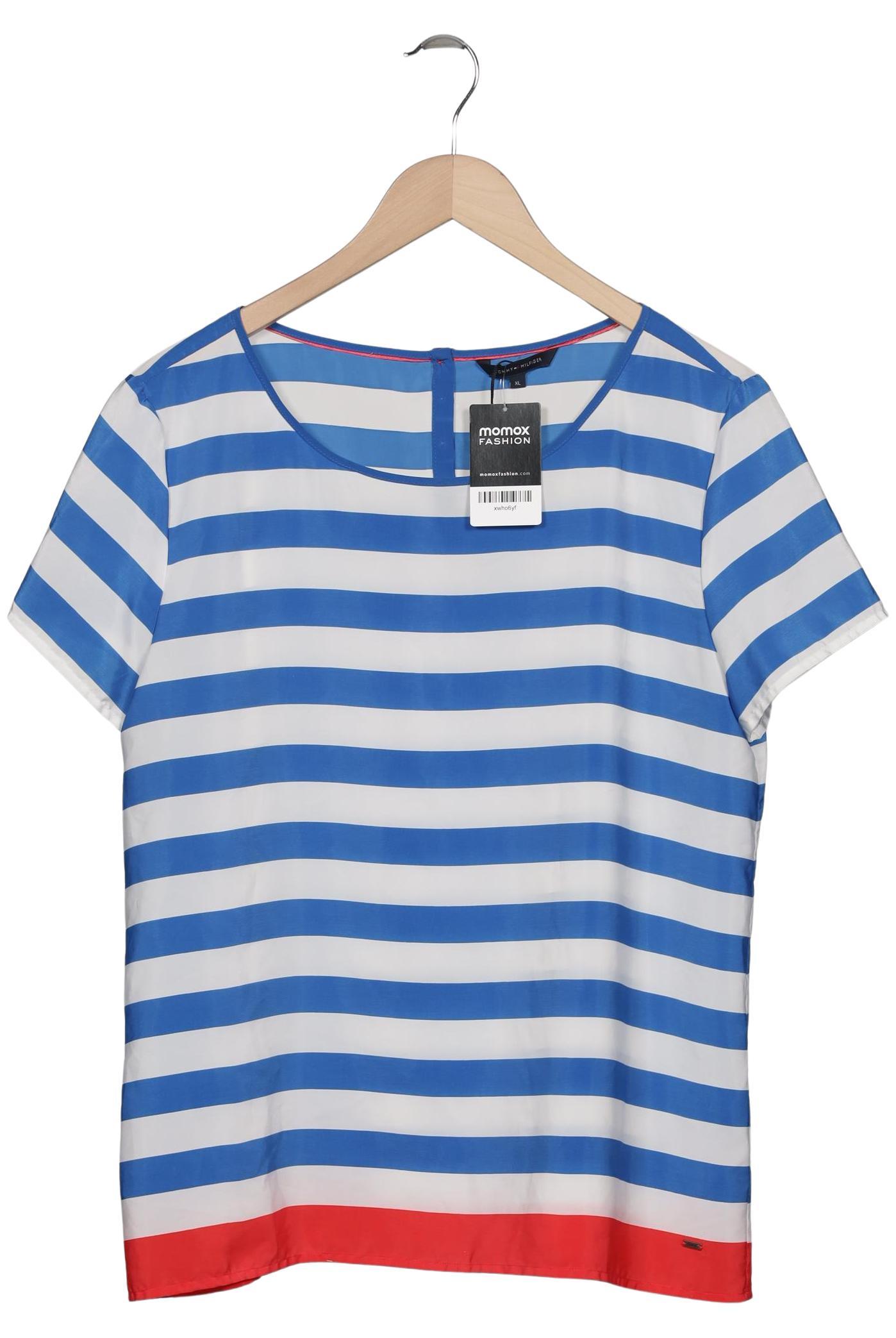 

Tommy Hilfiger Damen Bluse, blau, Gr. 44