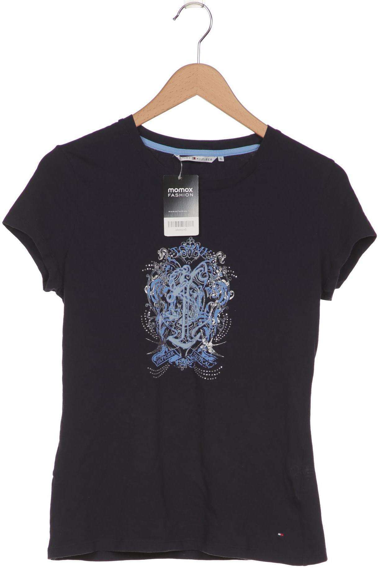 

Tommy Hilfiger Damen T-Shirt, marineblau, Gr. 44