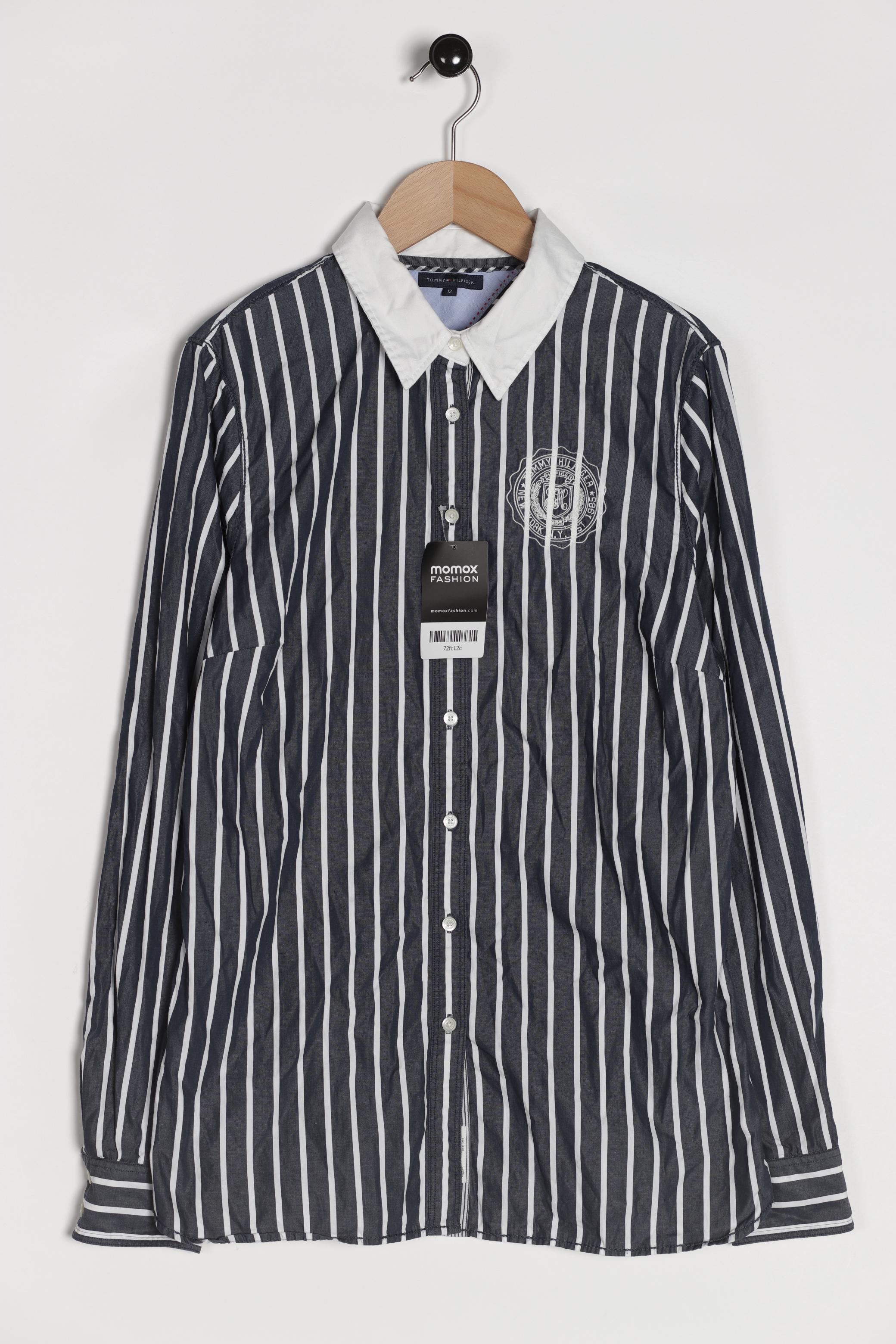 

Tommy Hilfiger Damen Bluse, marineblau, Gr. 12