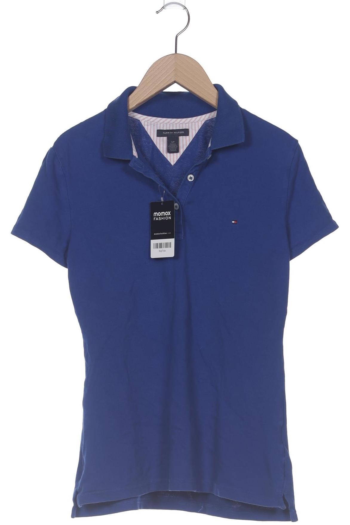 

Tommy Hilfiger Damen Poloshirt, blau, Gr. 36