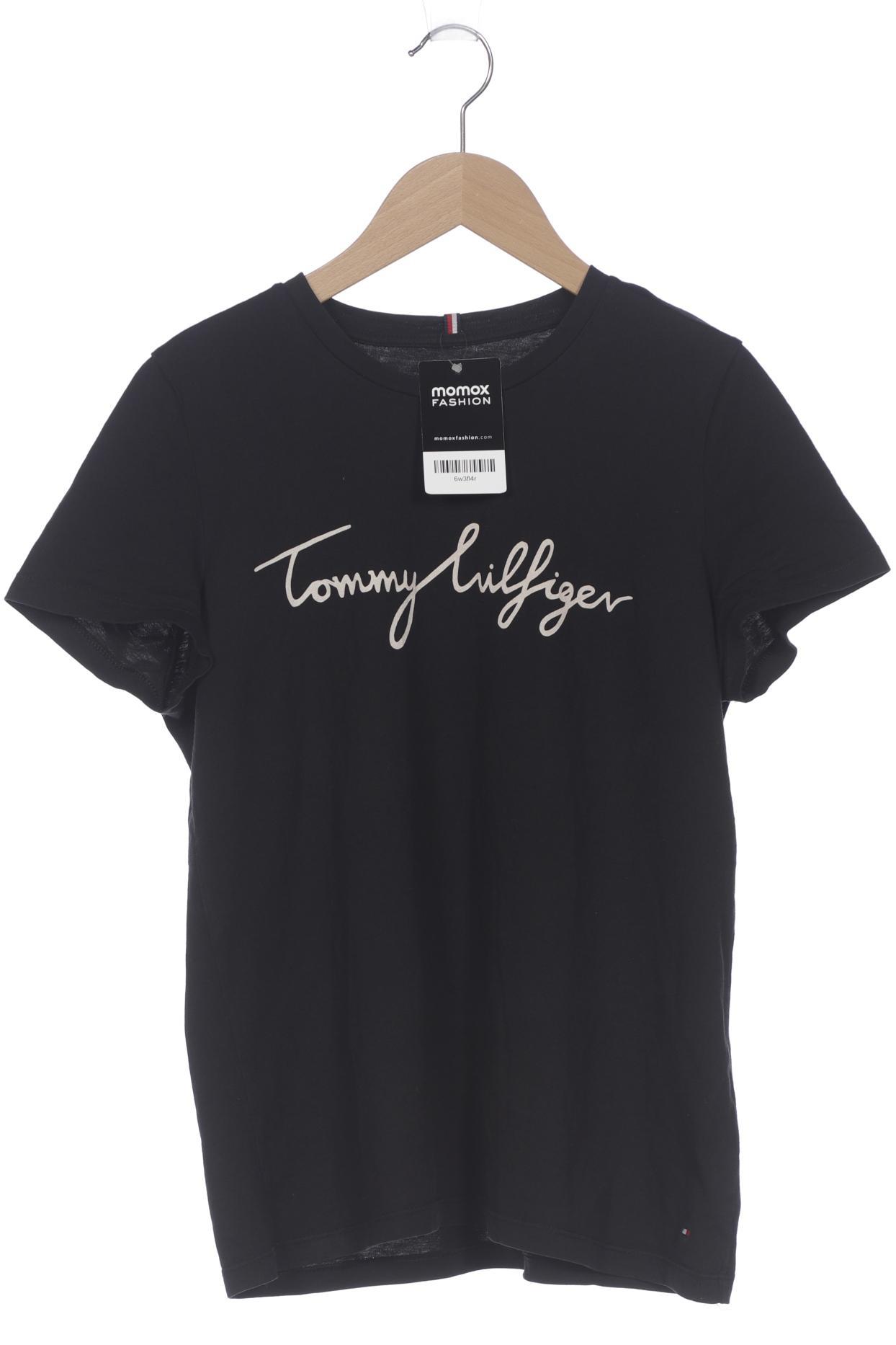 

Tommy Hilfiger Damen T-Shirt, schwarz, Gr. 36
