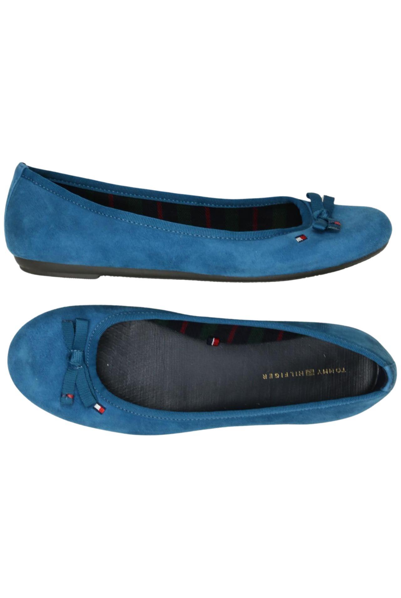 

Tommy Hilfiger Damen Ballerinas, blau, Gr. 36