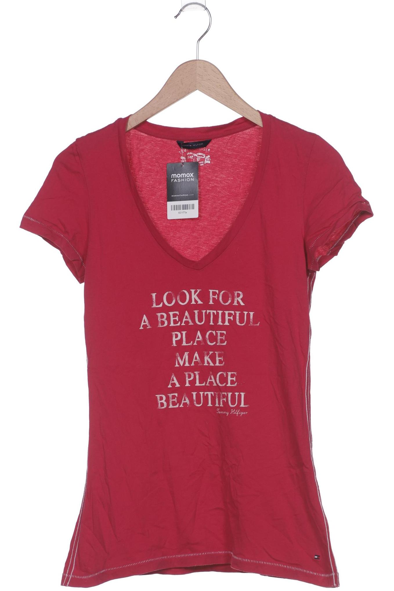 

Tommy Hilfiger Damen T-Shirt, pink, Gr. 38