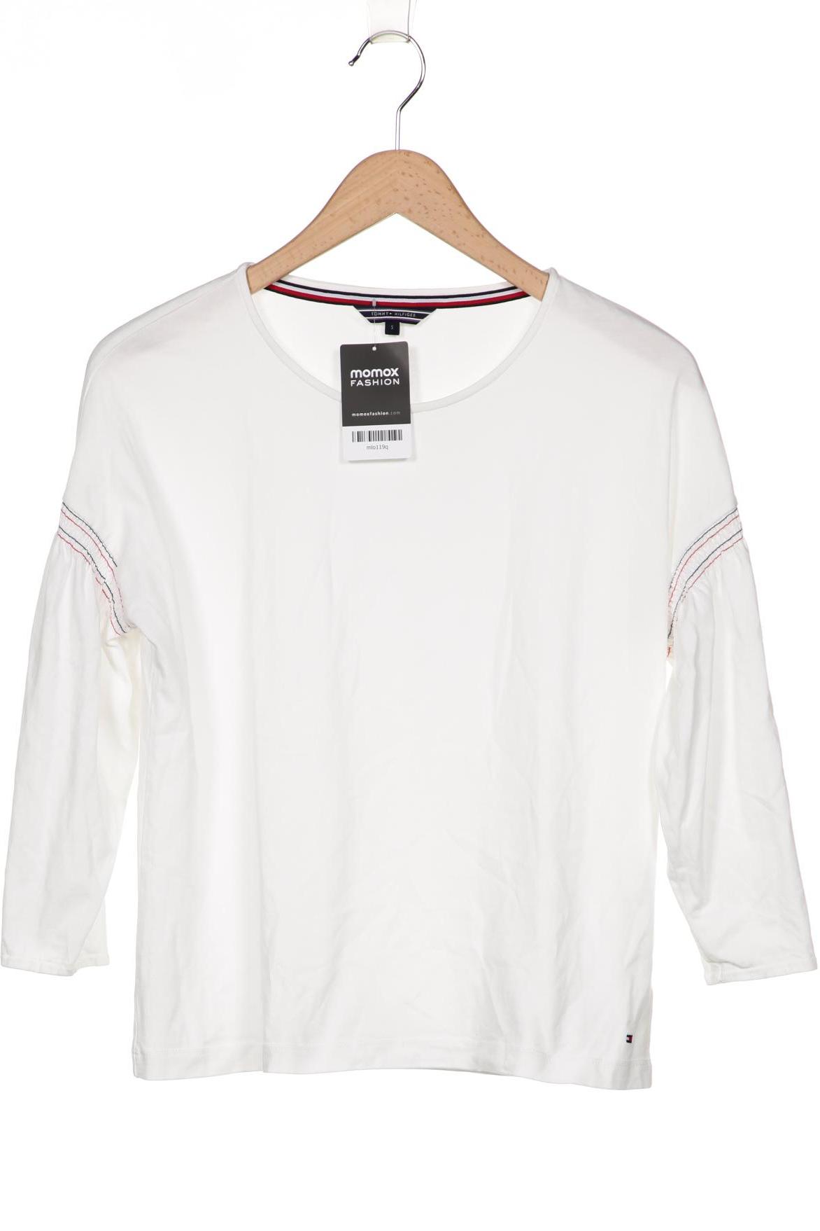 

Tommy Hilfiger Damen Langarmshirt, weiß, Gr. 36
