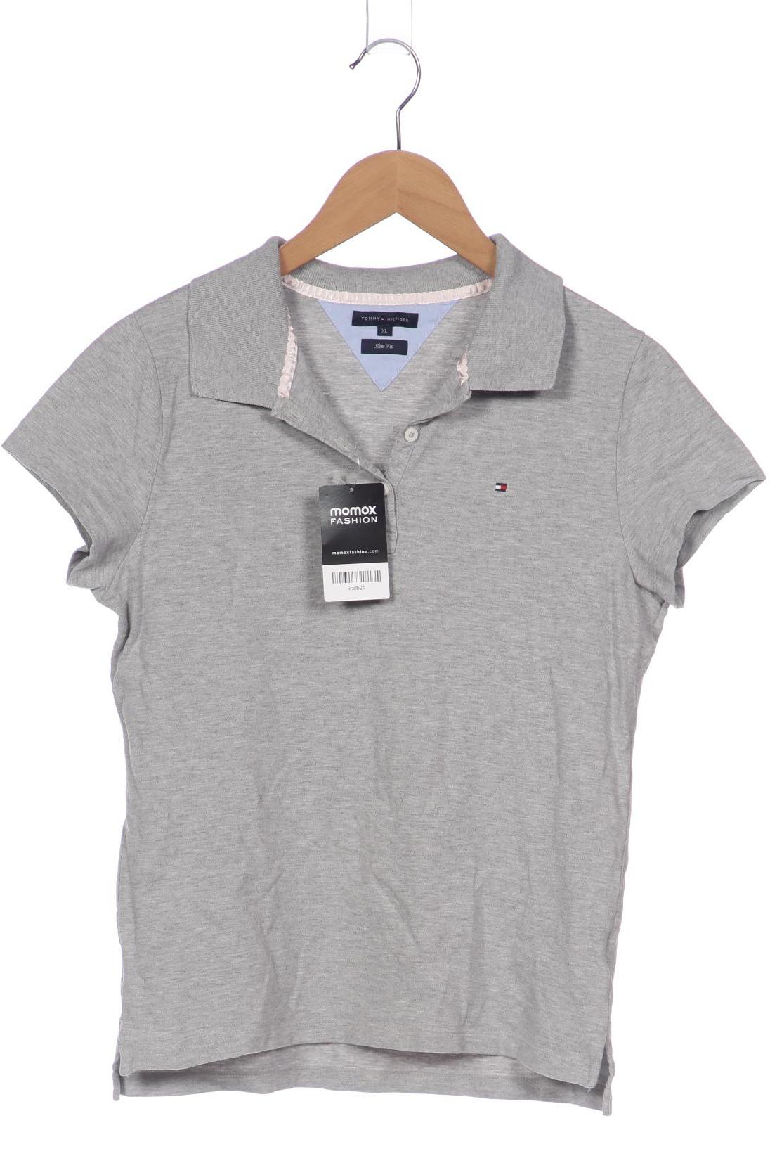 

Tommy Hilfiger Damen Poloshirt, grau, Gr. 44