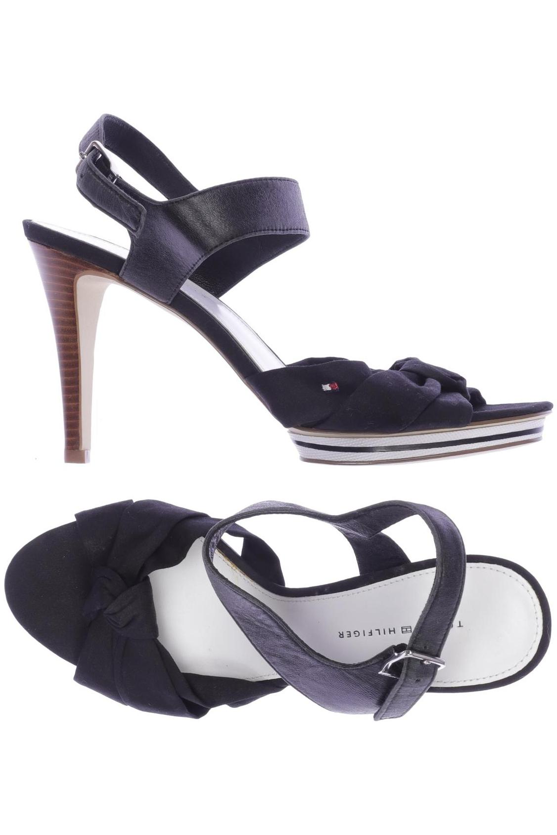 

Tommy Hilfiger Damen Sandale, schwarz, Gr. 39