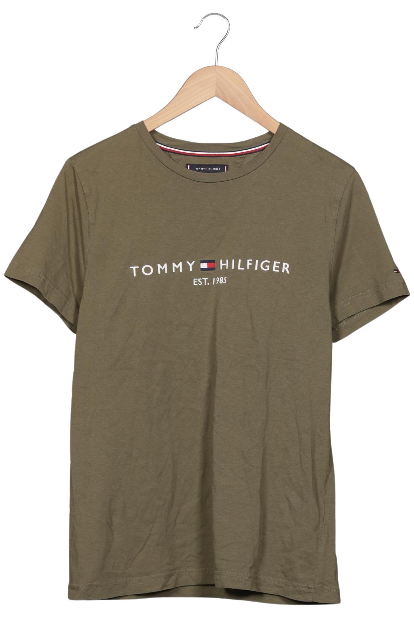 

Tommy Hilfiger Damen T-Shirt, grün, Gr. 38