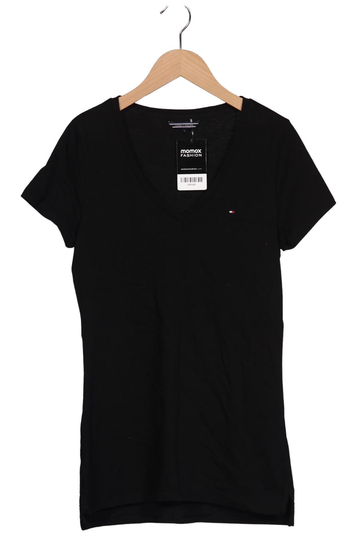 

Tommy Hilfiger Damen T-Shirt, schwarz, Gr. 42