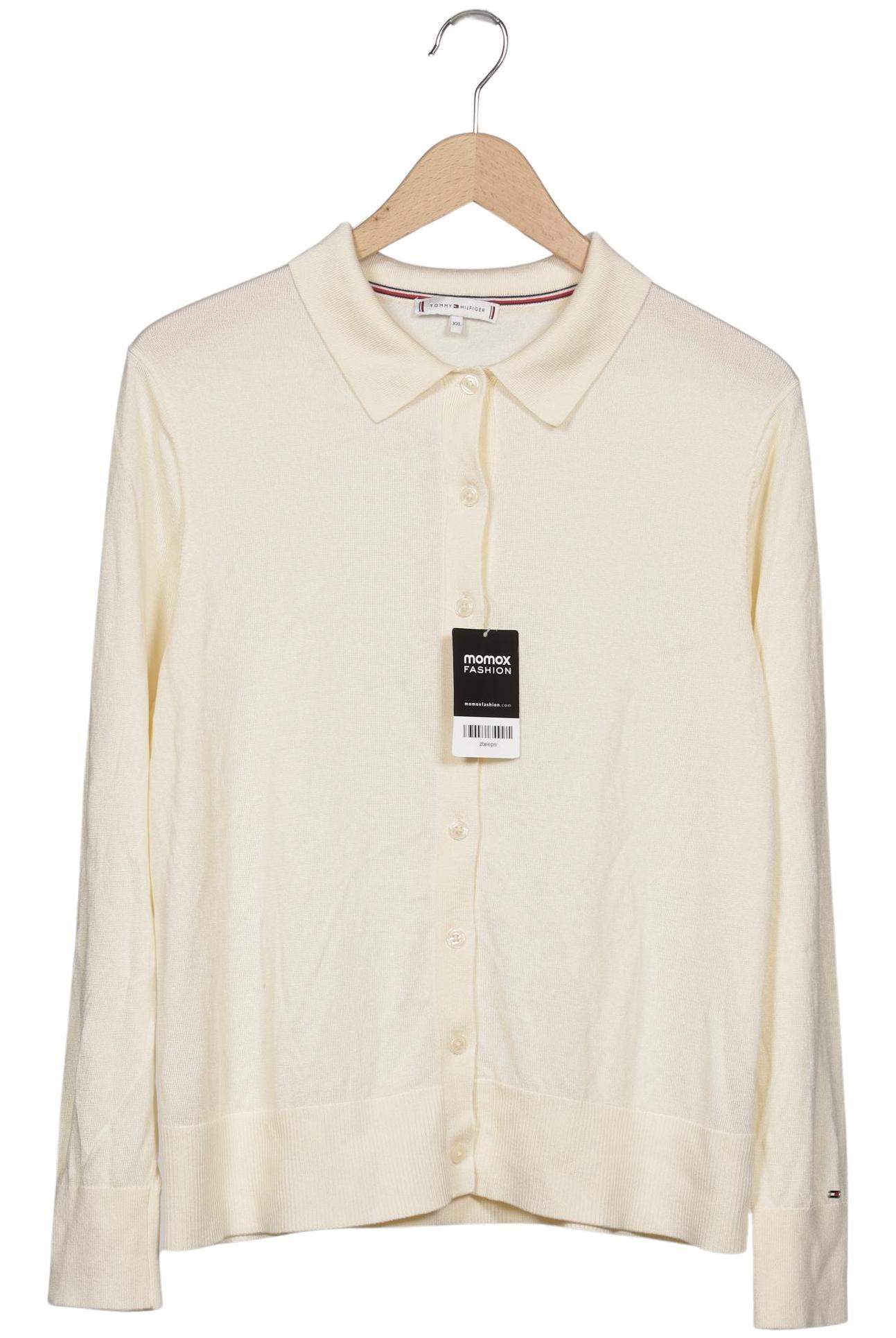 

Tommy Hilfiger Damen Strickjacke, cremeweiß, Gr. 46