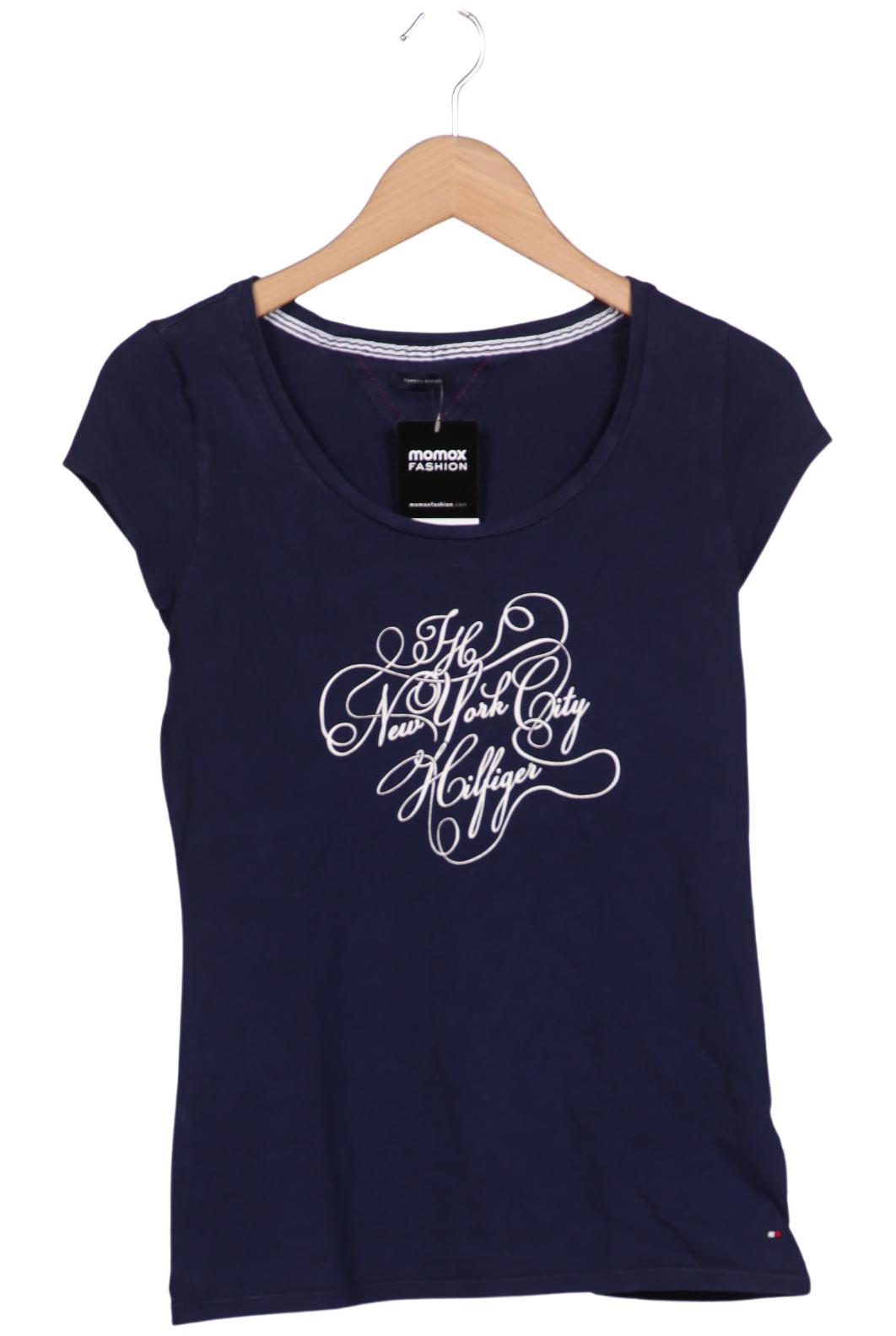 

Tommy Hilfiger Damen T-Shirt, marineblau, Gr. 36