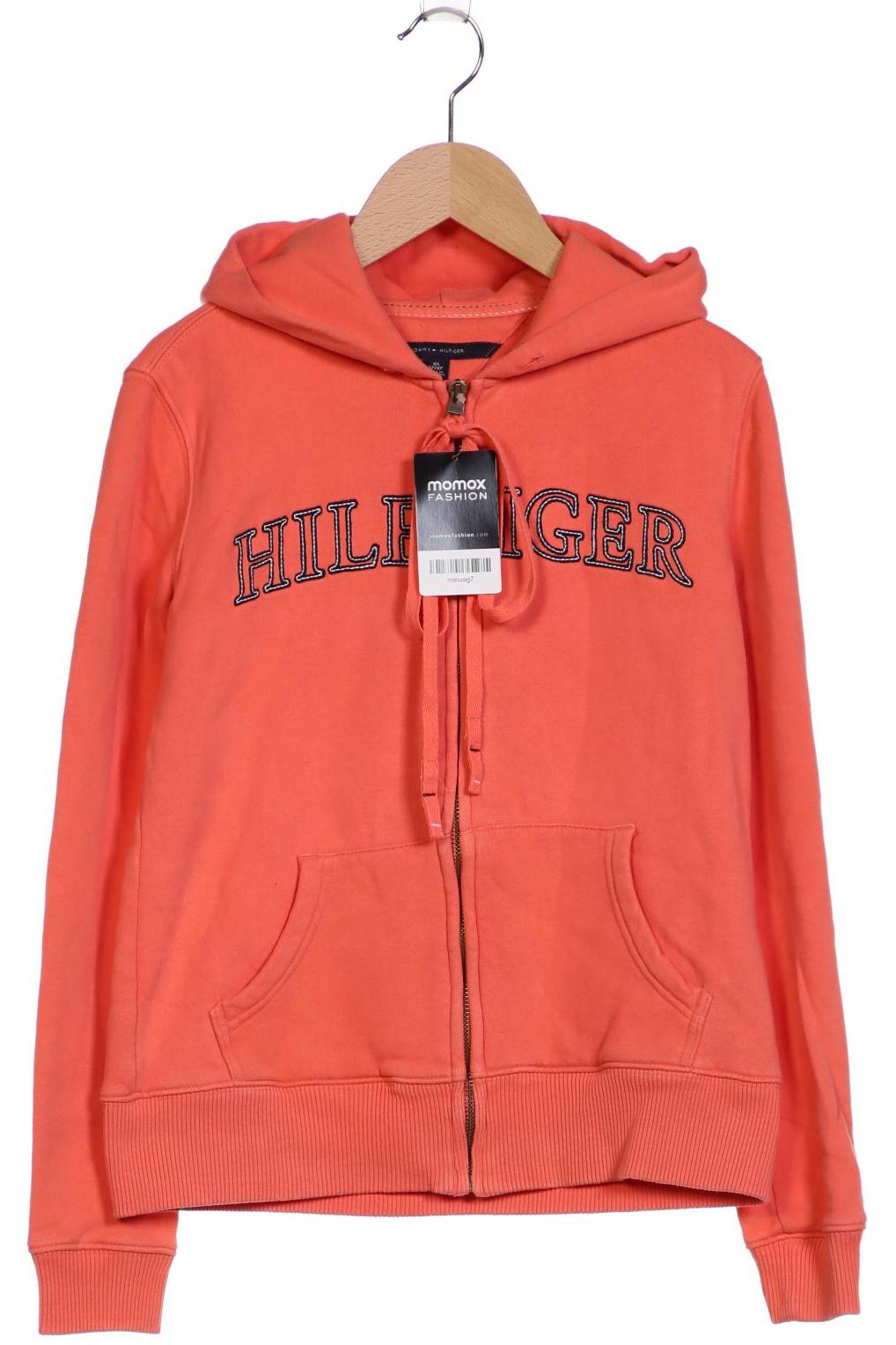 

Tommy Hilfiger Damen Kapuzenpullover, orange, Gr. 34