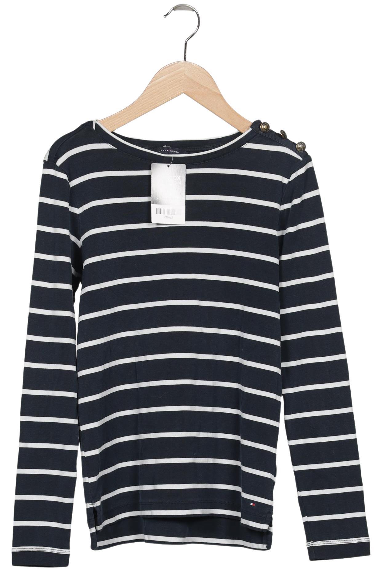 

Tommy Hilfiger Damen Langarmshirt, marineblau, Gr. 36