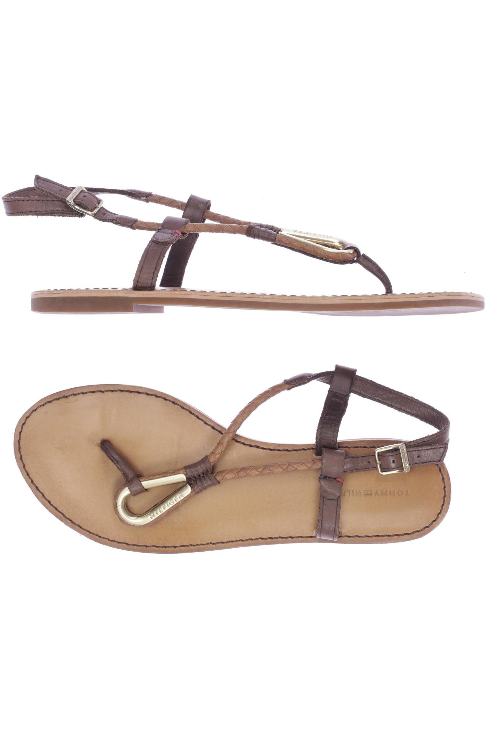 

Tommy Hilfiger Damen Sandale, braun, Gr. 39