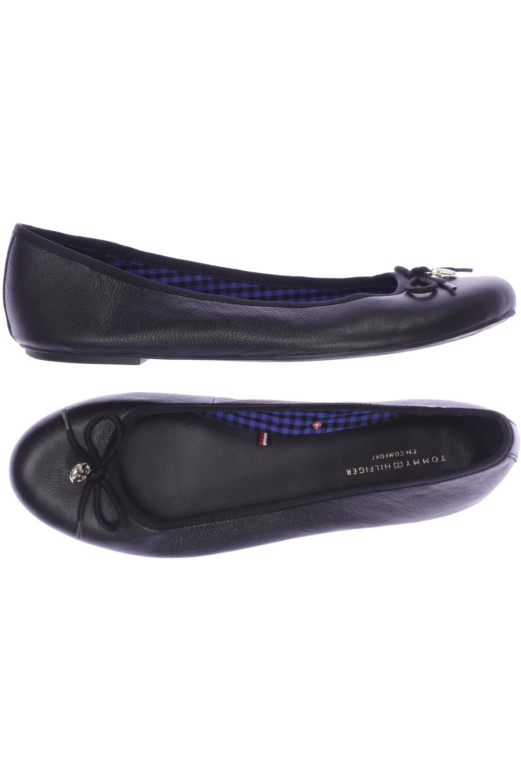 

Tommy Hilfiger Damen Ballerinas, schwarz, Gr. 40