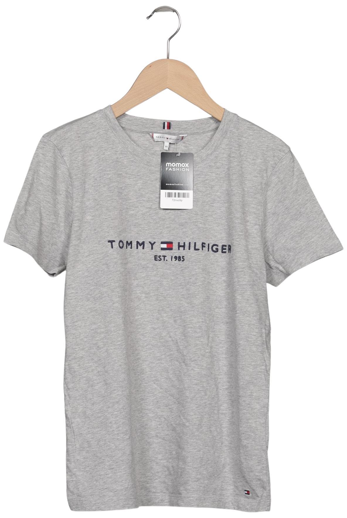 

Tommy Hilfiger Damen T-Shirt, grau, Gr. 34