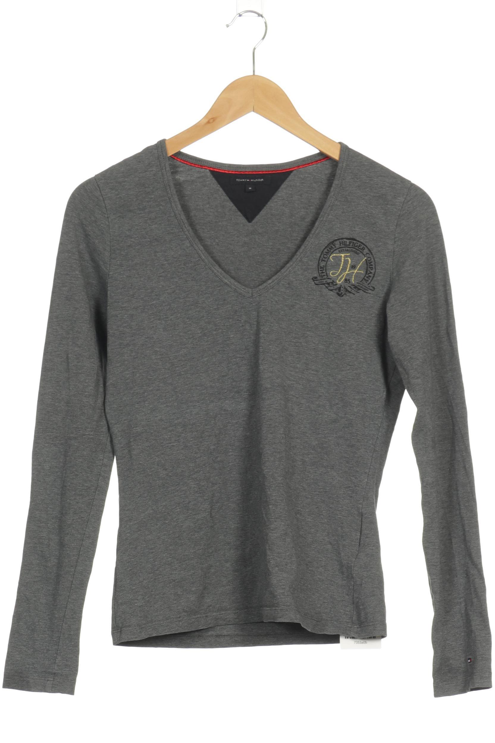 

Tommy Hilfiger Damen Langarmshirt, grau, Gr.