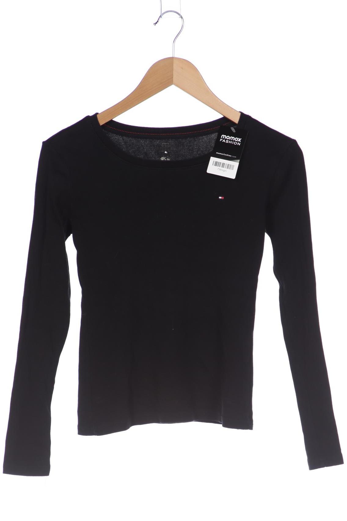 

Tommy Hilfiger Damen Langarmshirt, schwarz, Gr. 36