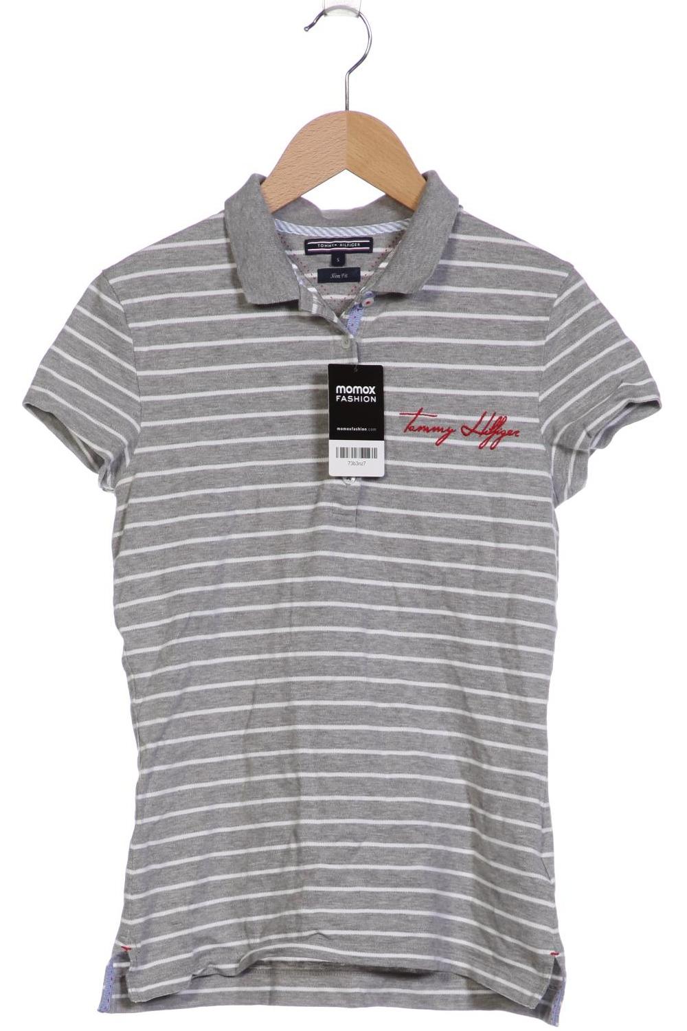 

Tommy Hilfiger Damen Poloshirt, grau, Gr. 36