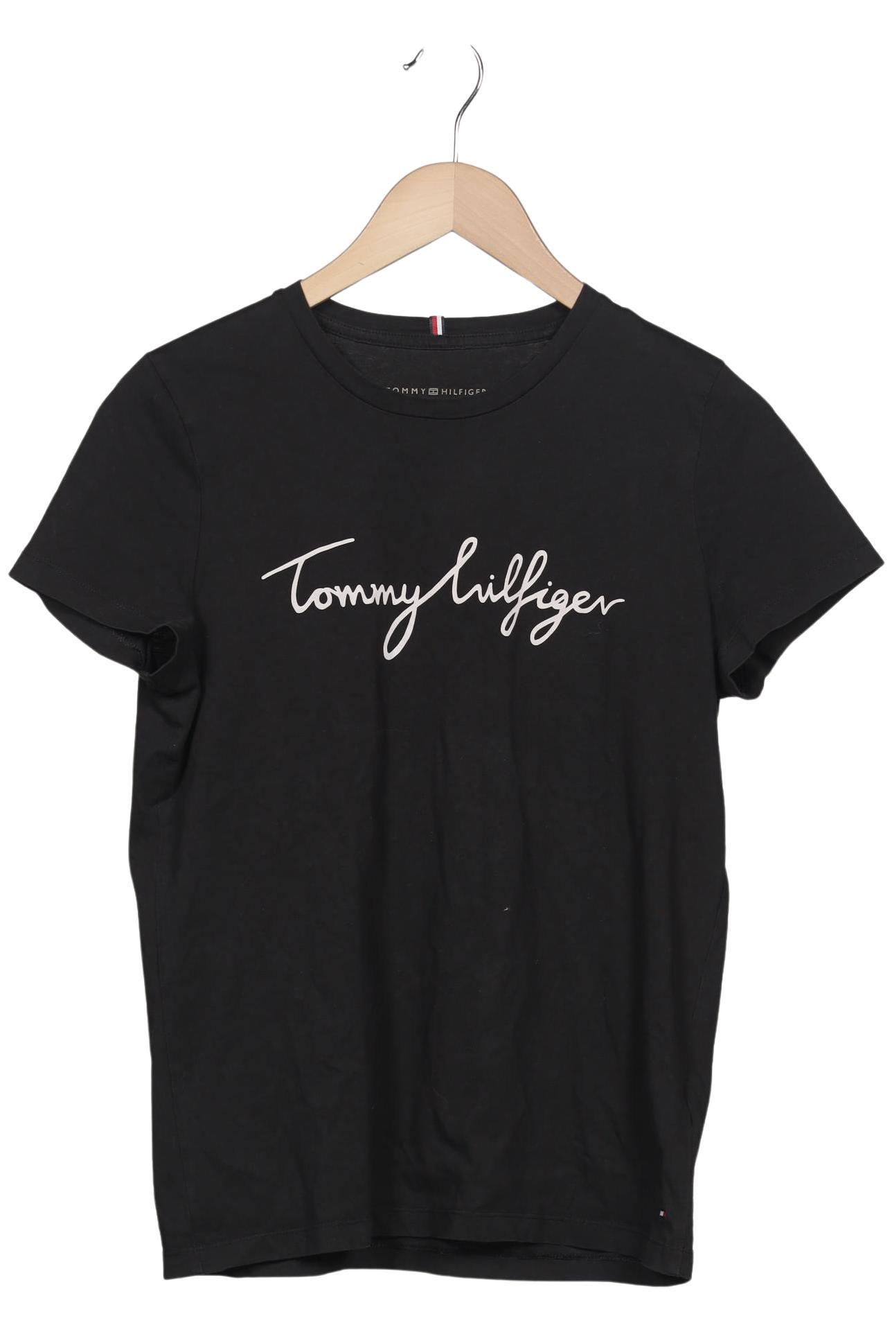 

Tommy Hilfiger Damen T-Shirt, schwarz, Gr. 38
