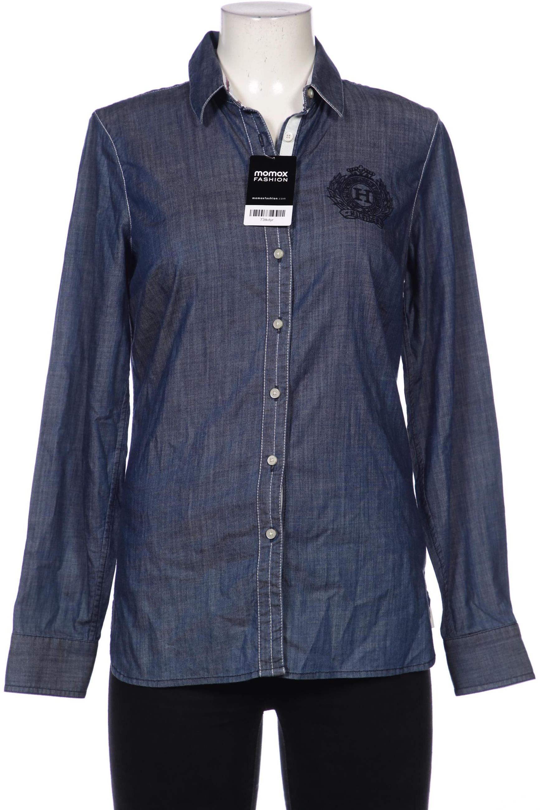 

Tommy Hilfiger Damen Bluse, blau, Gr. 10