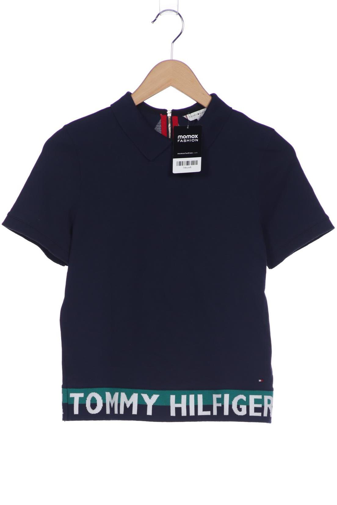 

Tommy Hilfiger Damen T-Shirt, marineblau, Gr. 34