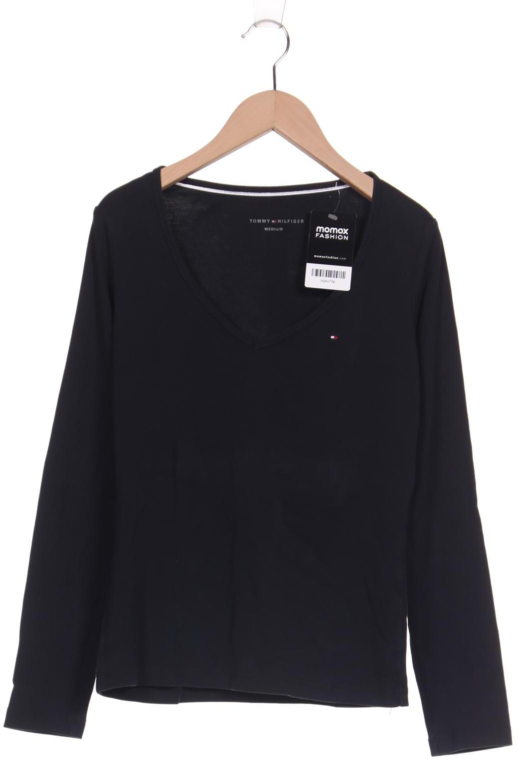 

Tommy Hilfiger Damen Langarmshirt, schwarz, Gr. 38