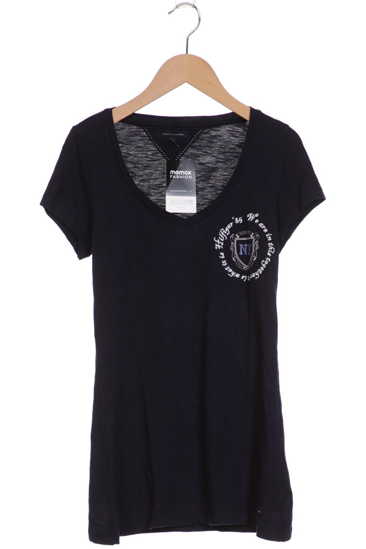 

Tommy Hilfiger Damen T-Shirt, marineblau, Gr. 36