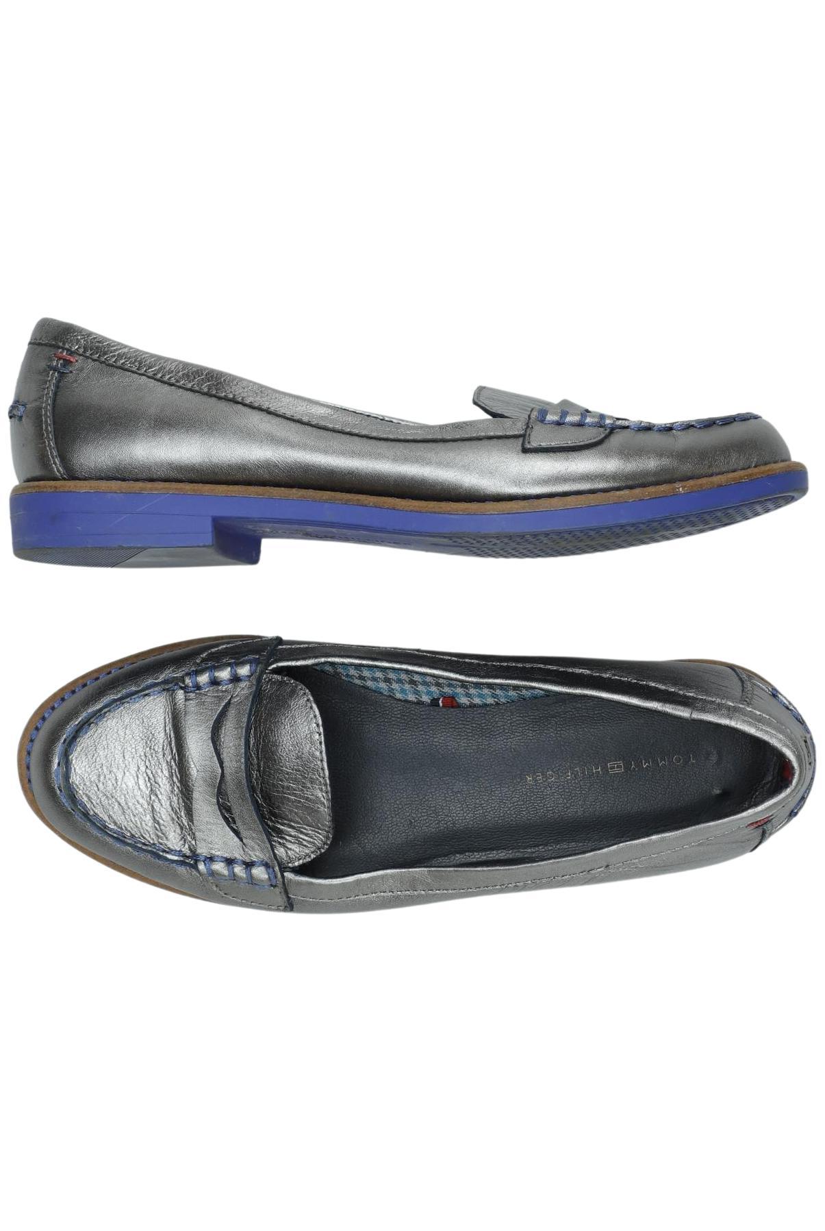 

Tommy Hilfiger Damen Ballerinas, silber, Gr. 38