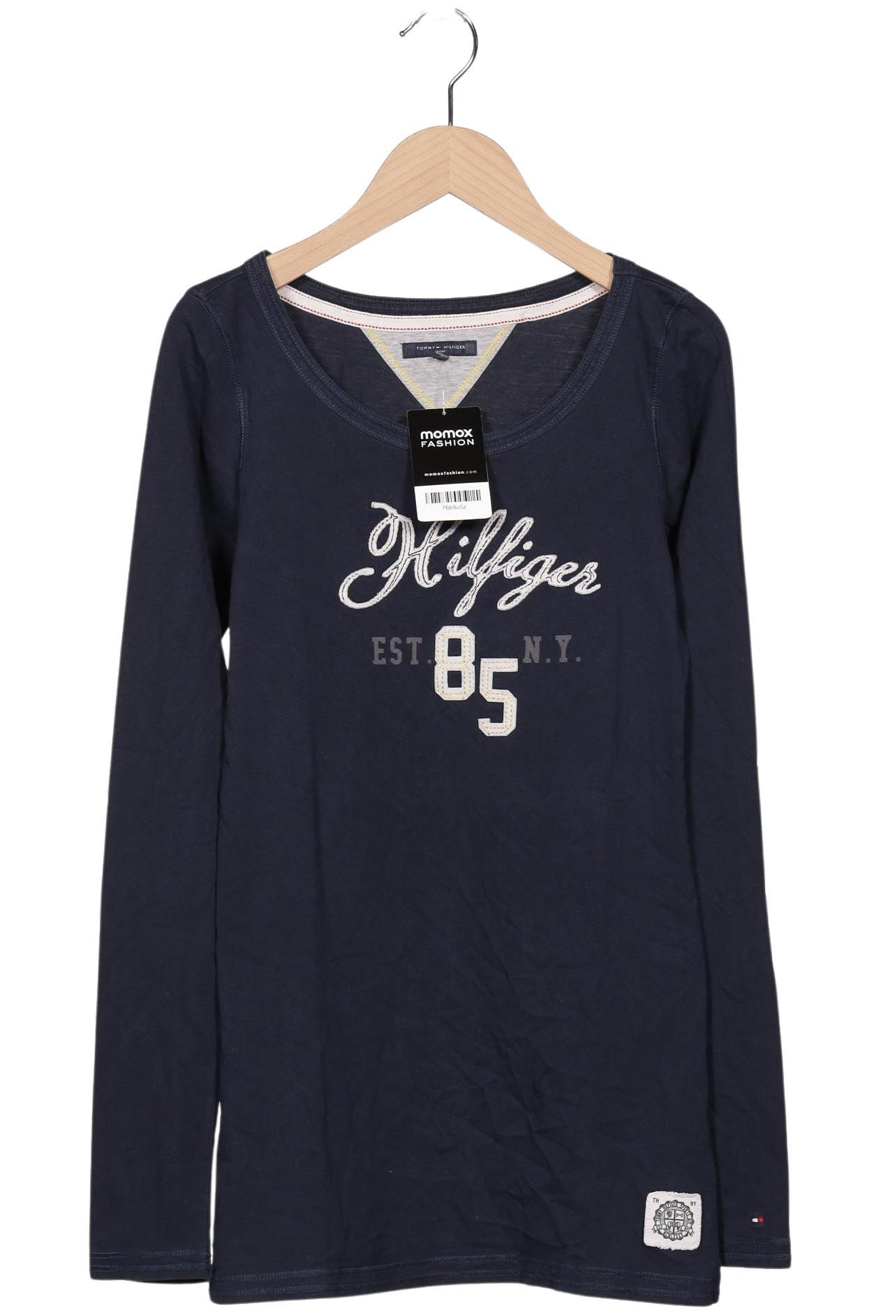 

Tommy Hilfiger Damen Langarmshirt, marineblau, Gr. 38