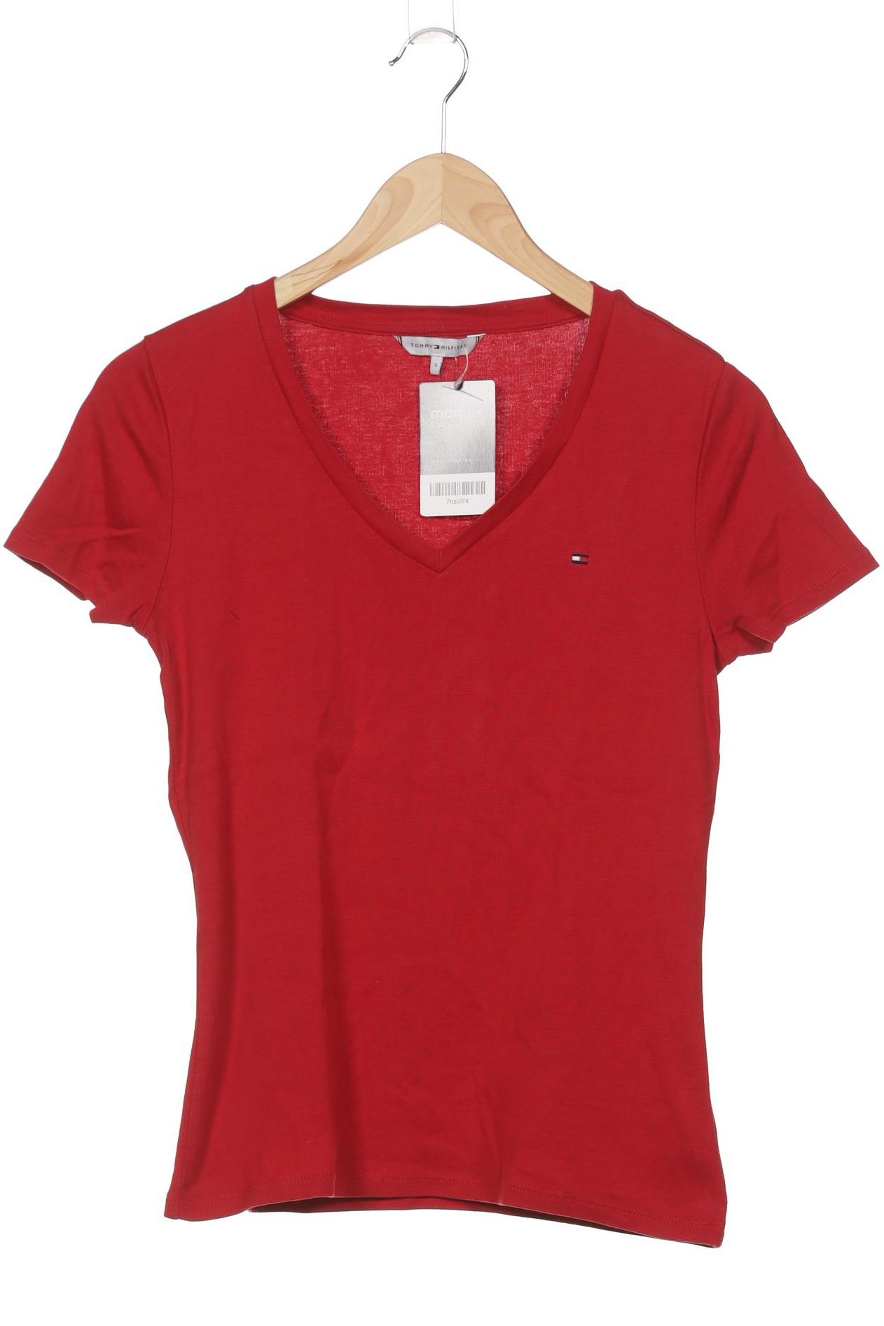 

Tommy Hilfiger Damen T-Shirt, rot, Gr. 36